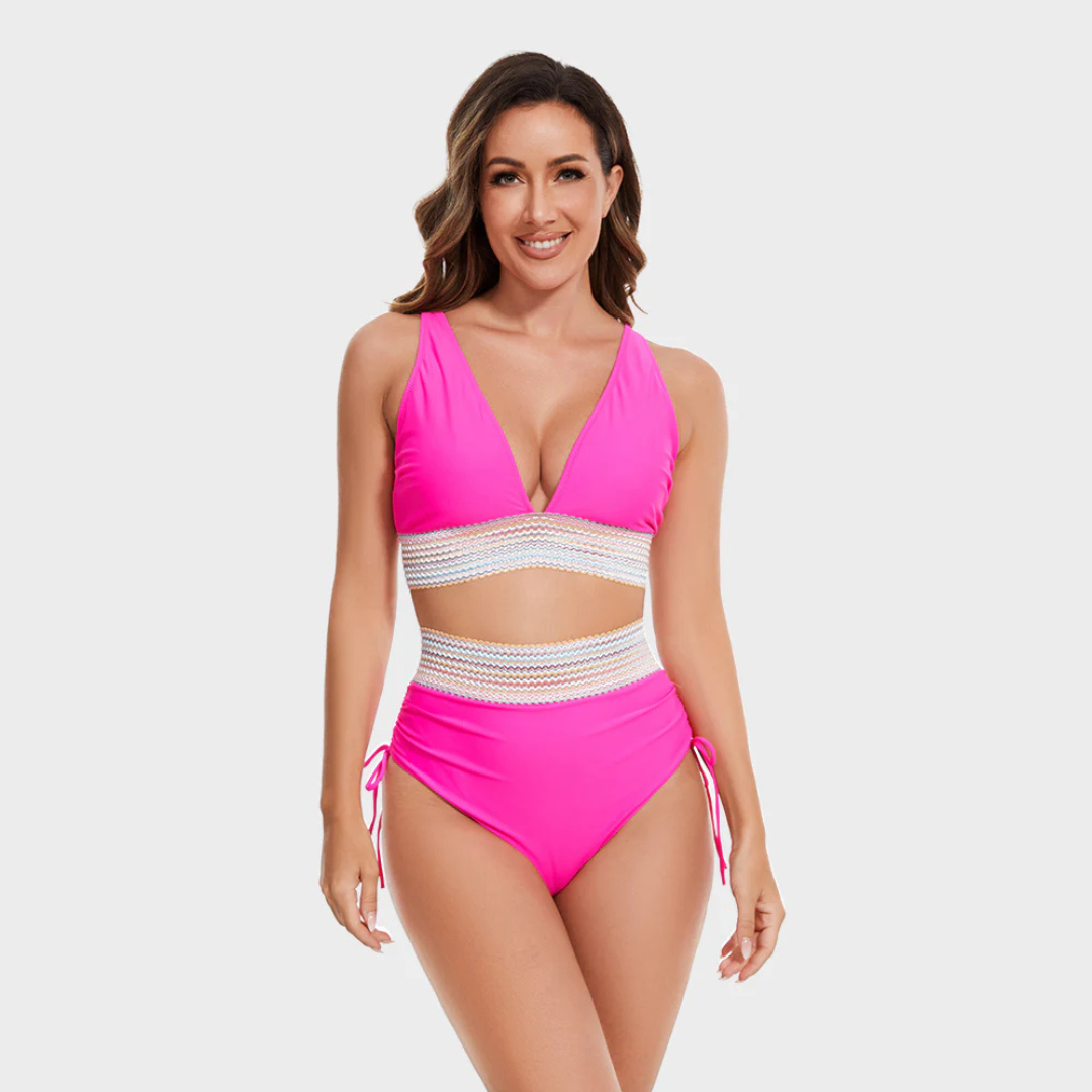 Yara | Elegante Hoge Bikini Set