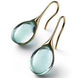 Gouden en Zilveren Kristallen Oorbellen