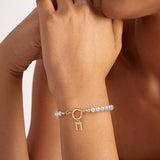 Armbanden met letters Auden Key | Goud