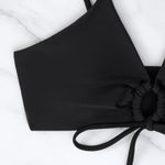 Miranda | Tweedelig Bikini Set met Knoop aan de Voorkant