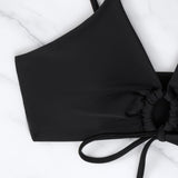 Miranda | Tweedelig Bikini Set met Knoop aan de Voorkant