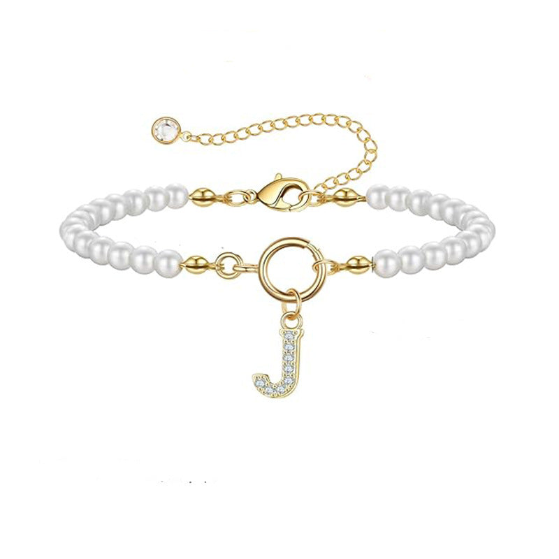 Armbanden met letters Auden Key | Goud