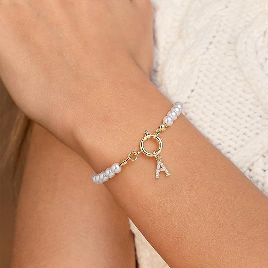 Armbanden met letters Auden Key | Goud