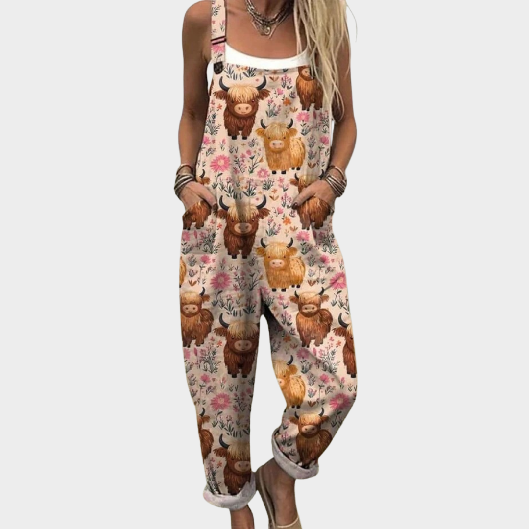 Greetje | bohemien bloemenprint