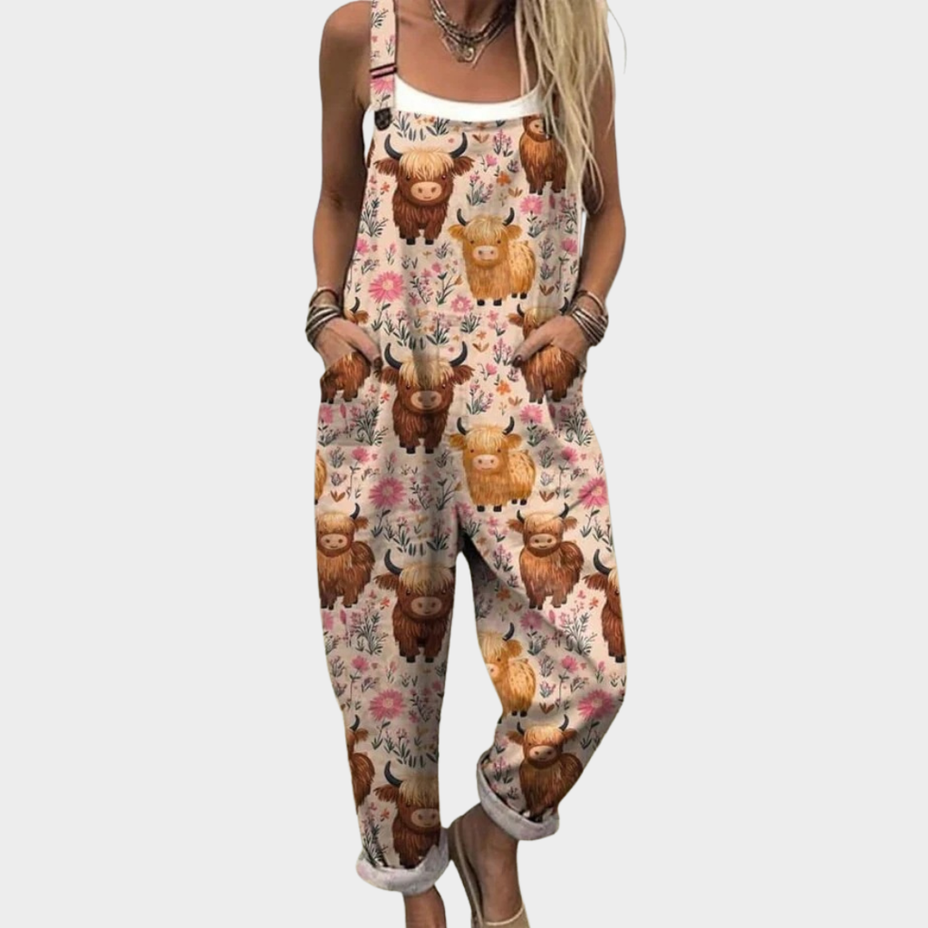Greetje | bohemien bloemenprint