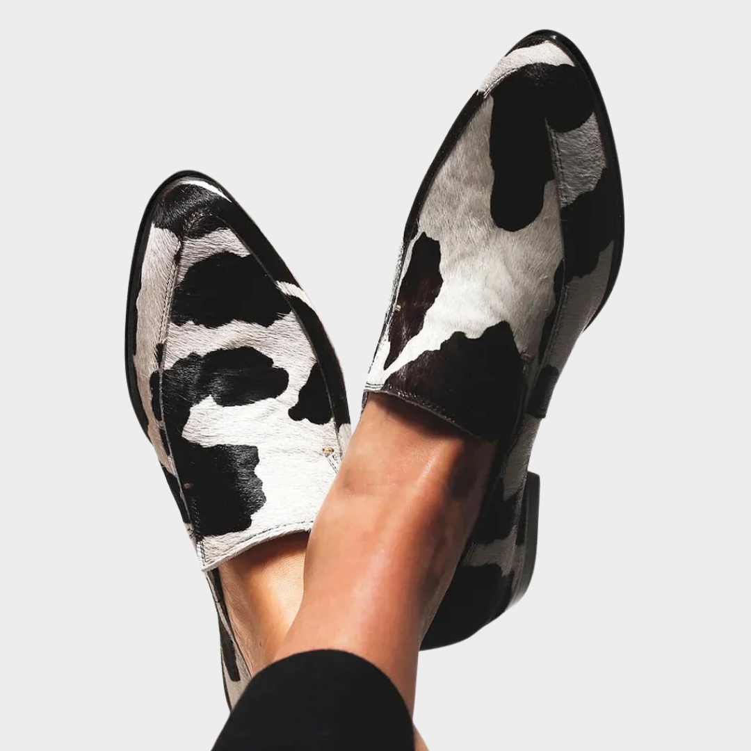 Becca - Vachtprint Schoenen