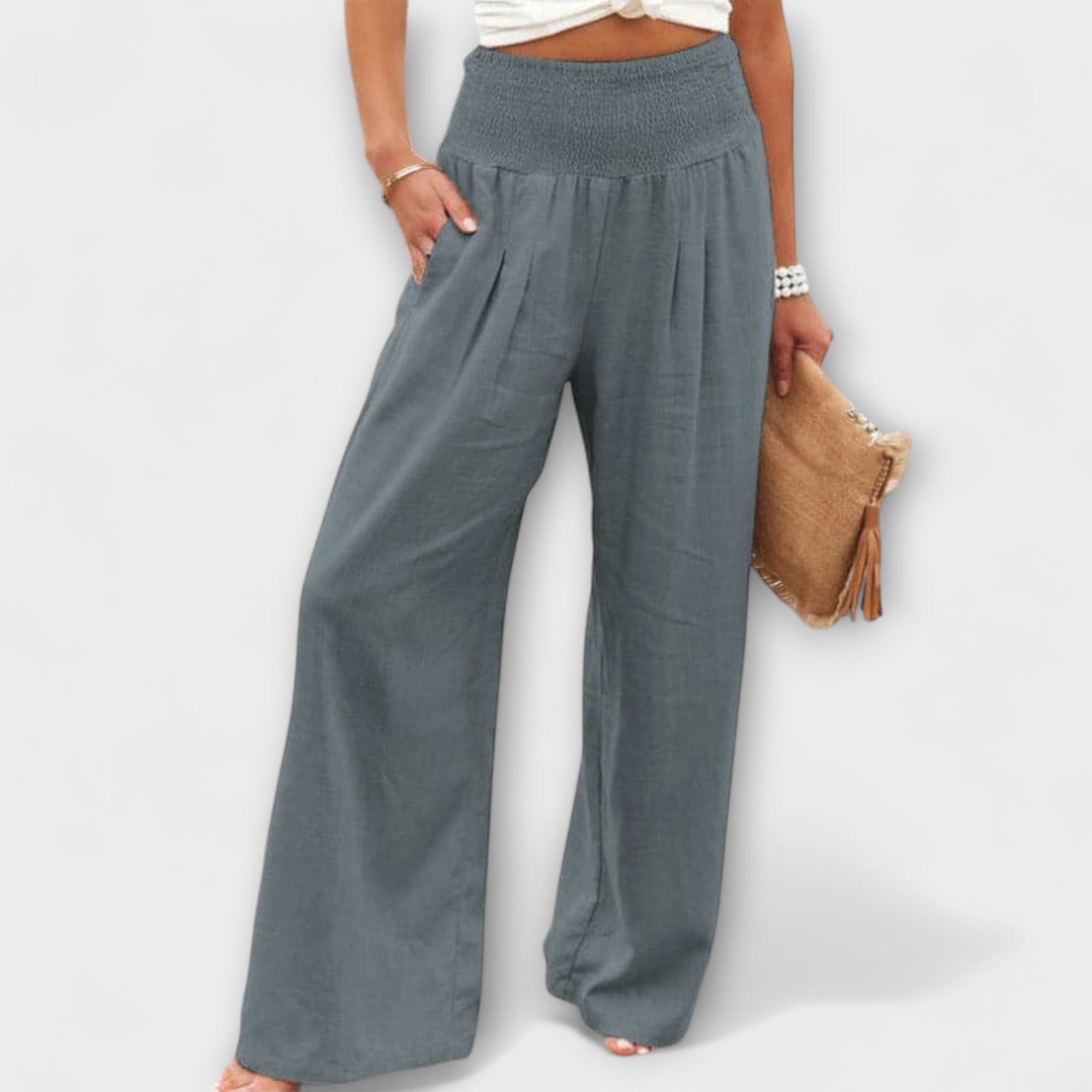 Hester | Casual brede broeken