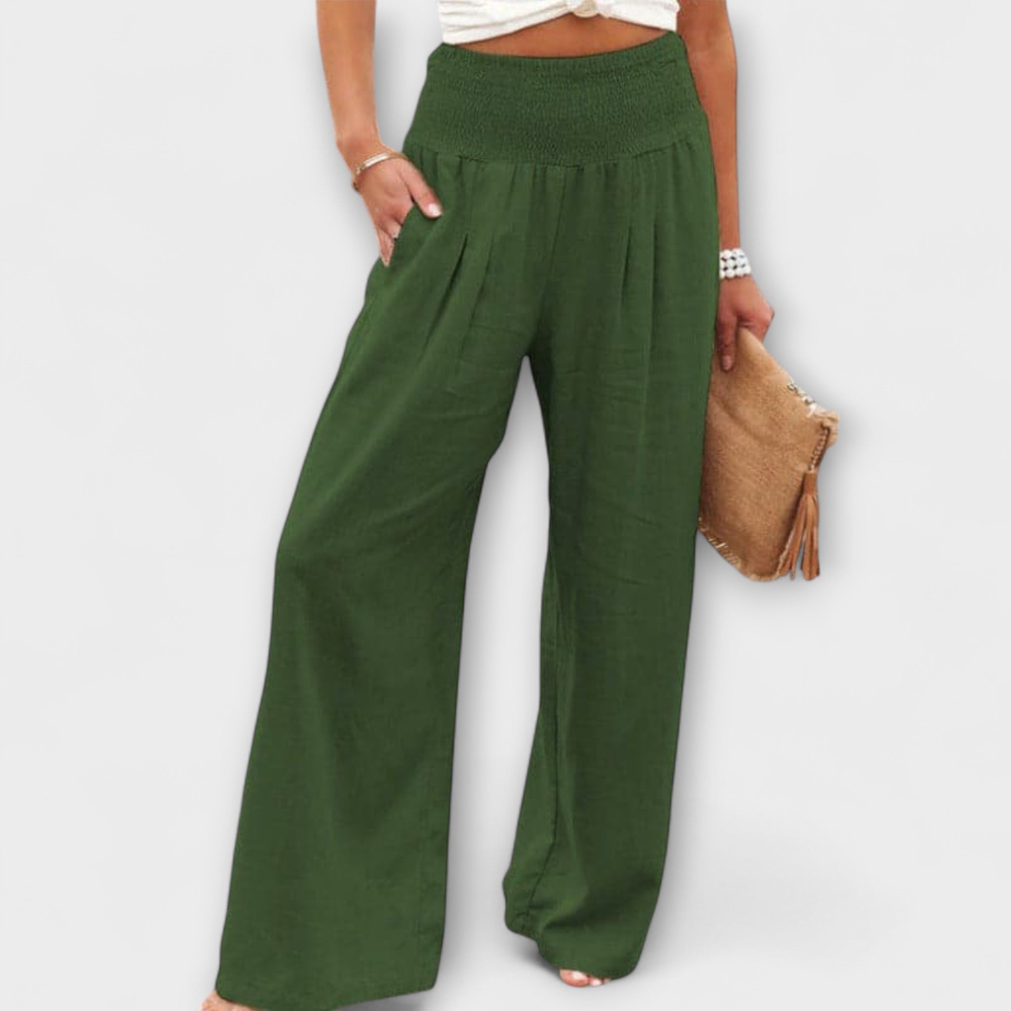 Hester | Casual brede broeken
