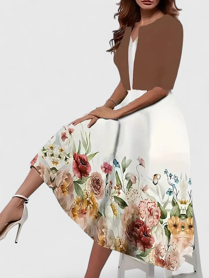 Roosmarijn | Elegante Midi Jurk