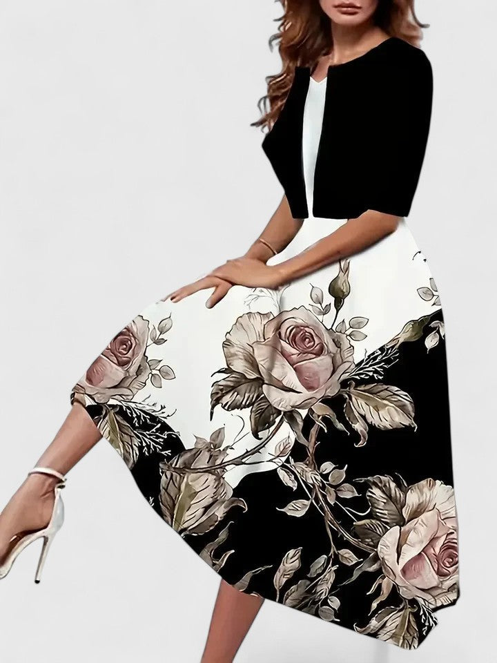 Roosmarijn | Elegante Midi Jurk