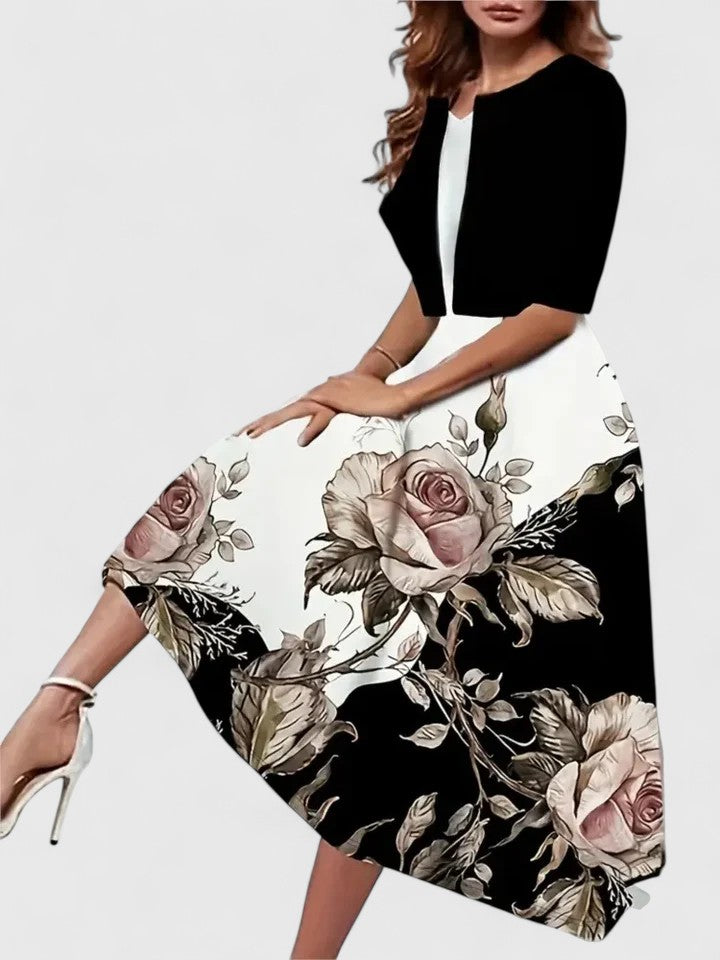 Roosmarijn | Elegante Midi Jurk