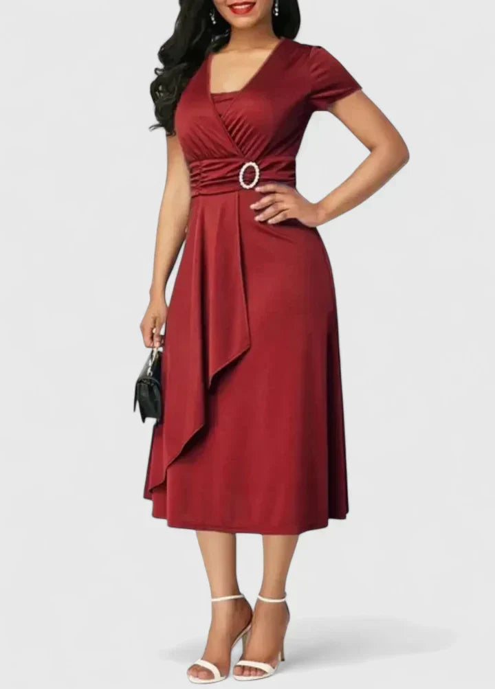 Elsa | Elegante Midi Jurk