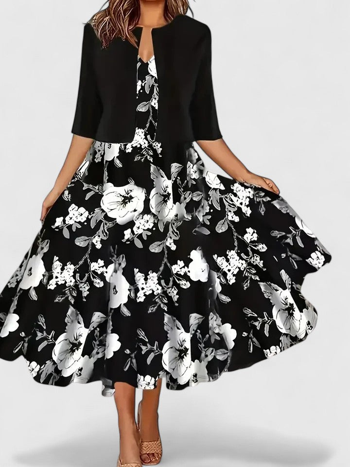 Roosmarijn | Elegante Midi Jurk
