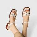 Bianca | Elegante Platte Sandalen