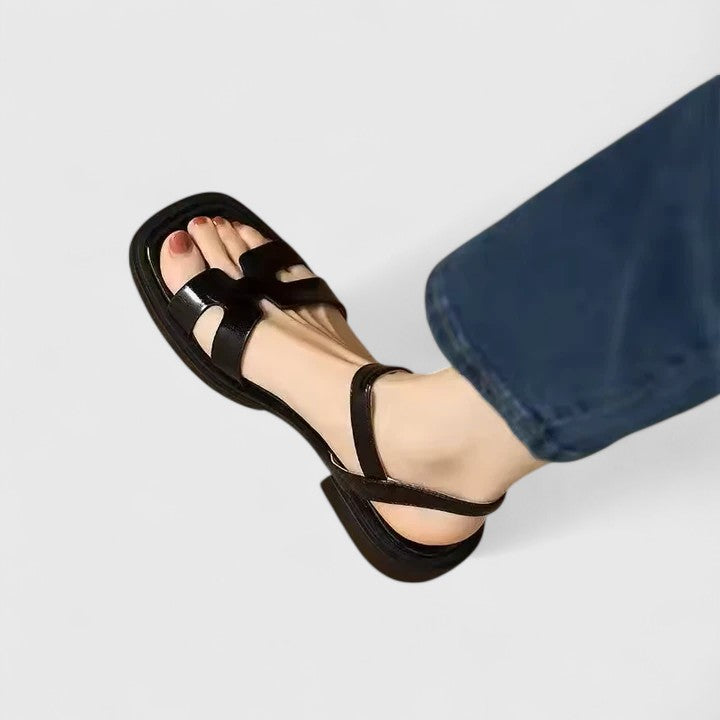 Bianca | Elegante Platte Sandalen