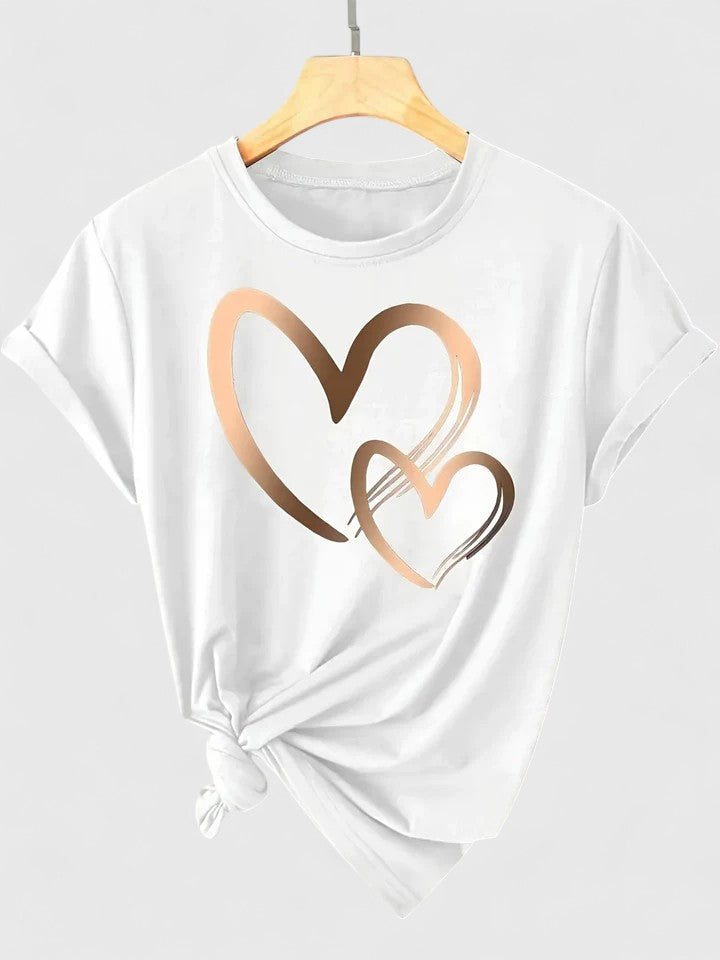 Tineke | Comfortabele Korte Mouwen T-Shirt