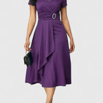 Elsa | Elegante Midi Jurk