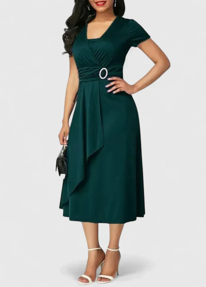Elsa | Elegante Midi Jurk