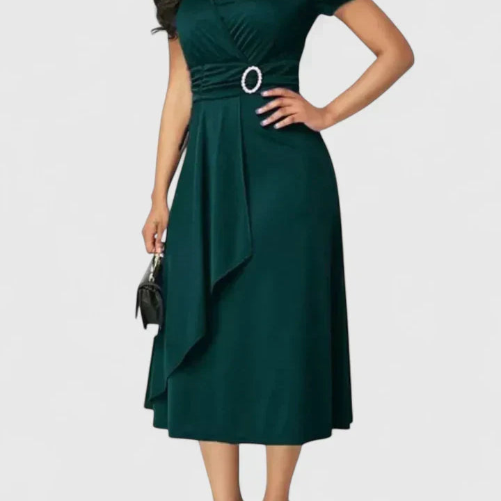 Elsa | Elegante Midi Jurk