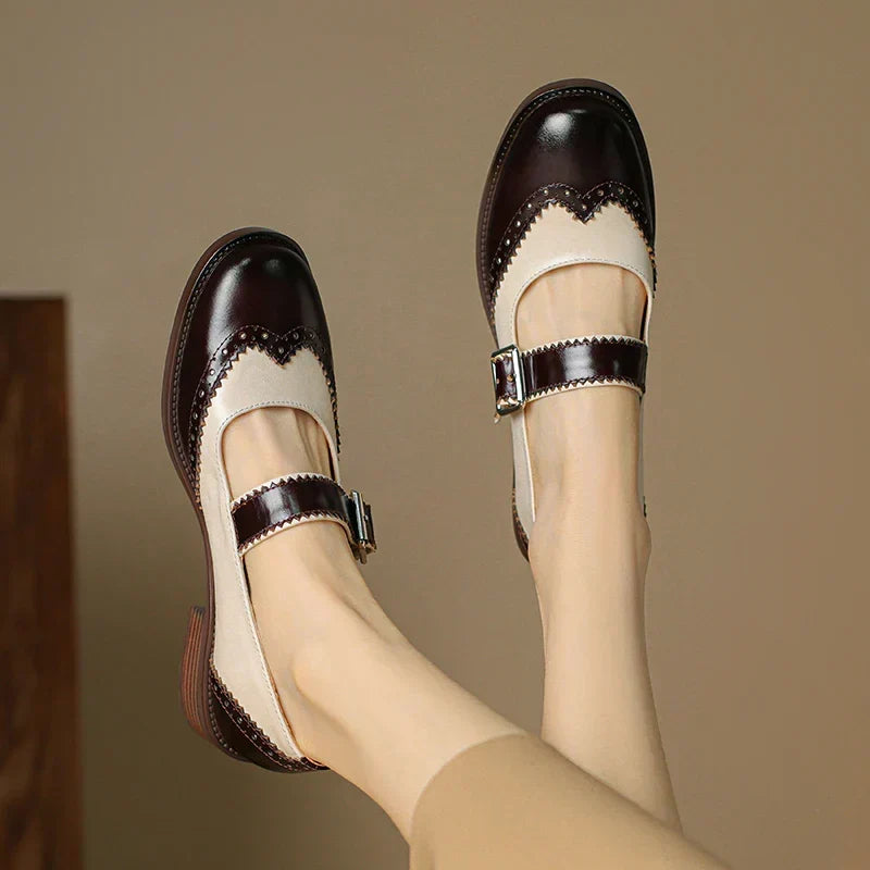 Mariska | Leren Mary Janes
