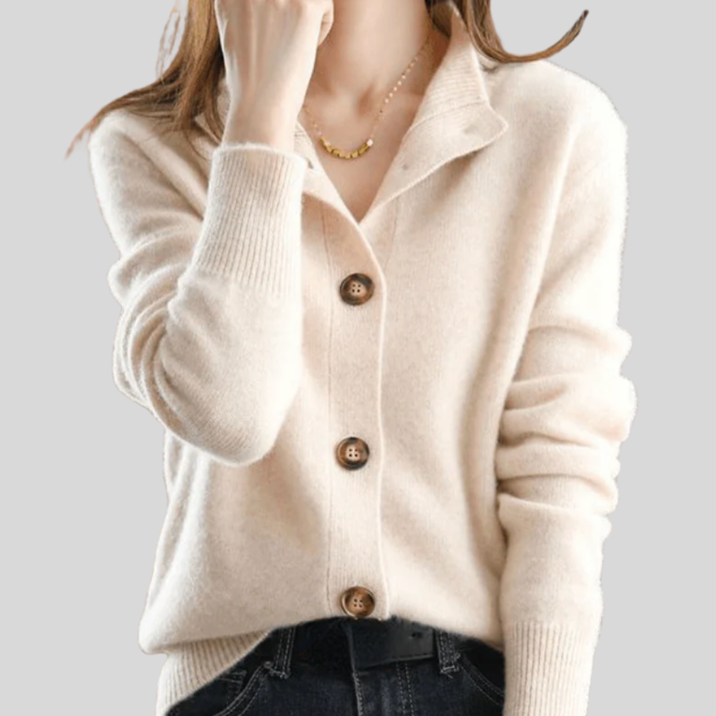 Luna | Retro Stijl Kasjmier Vest