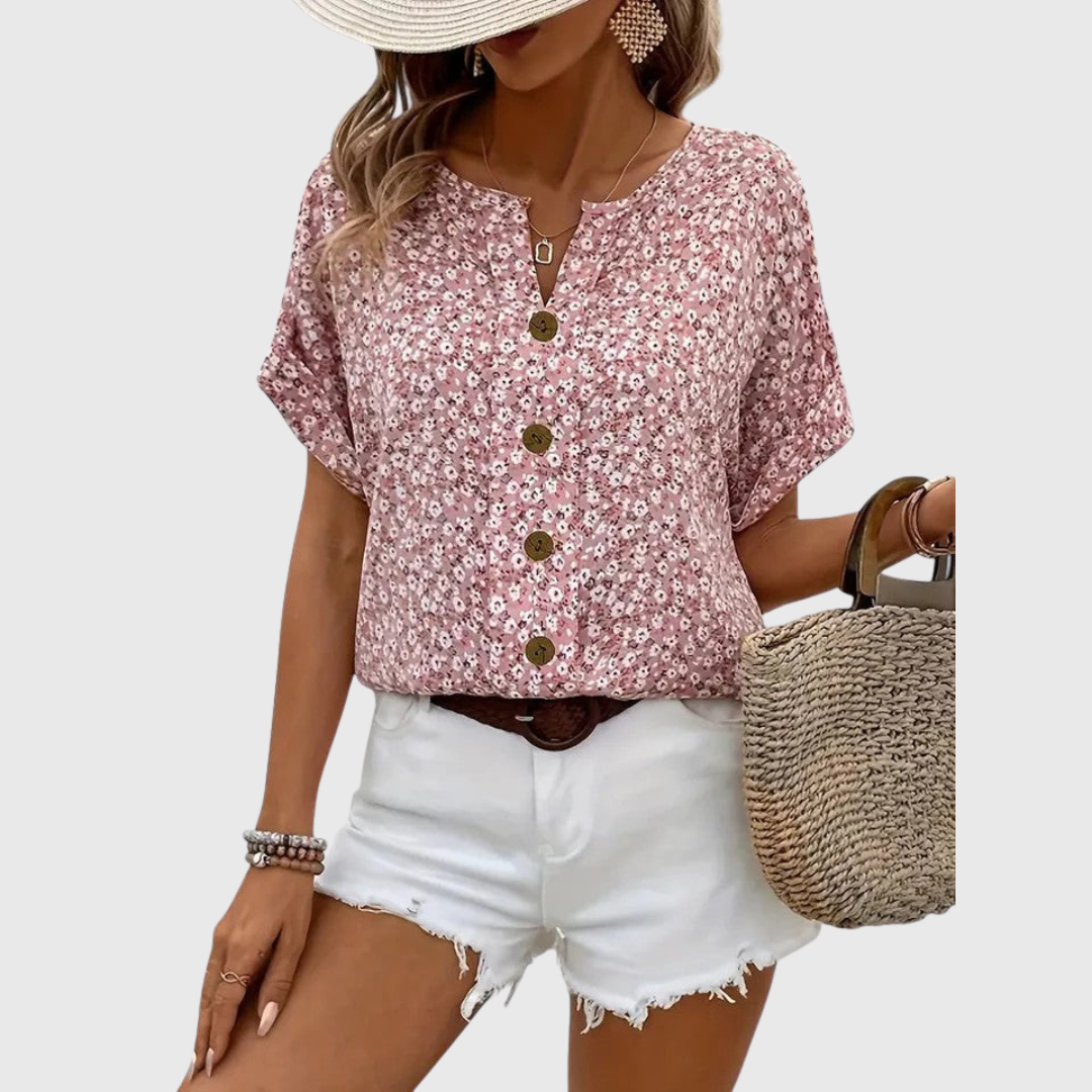 Christel | Elegante Bloemen Top voor de Zomer