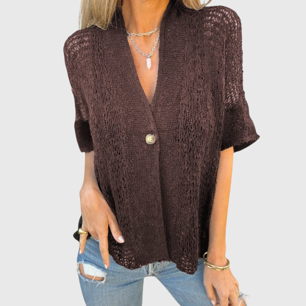 Ineke | Elegante Gebreide Blouse