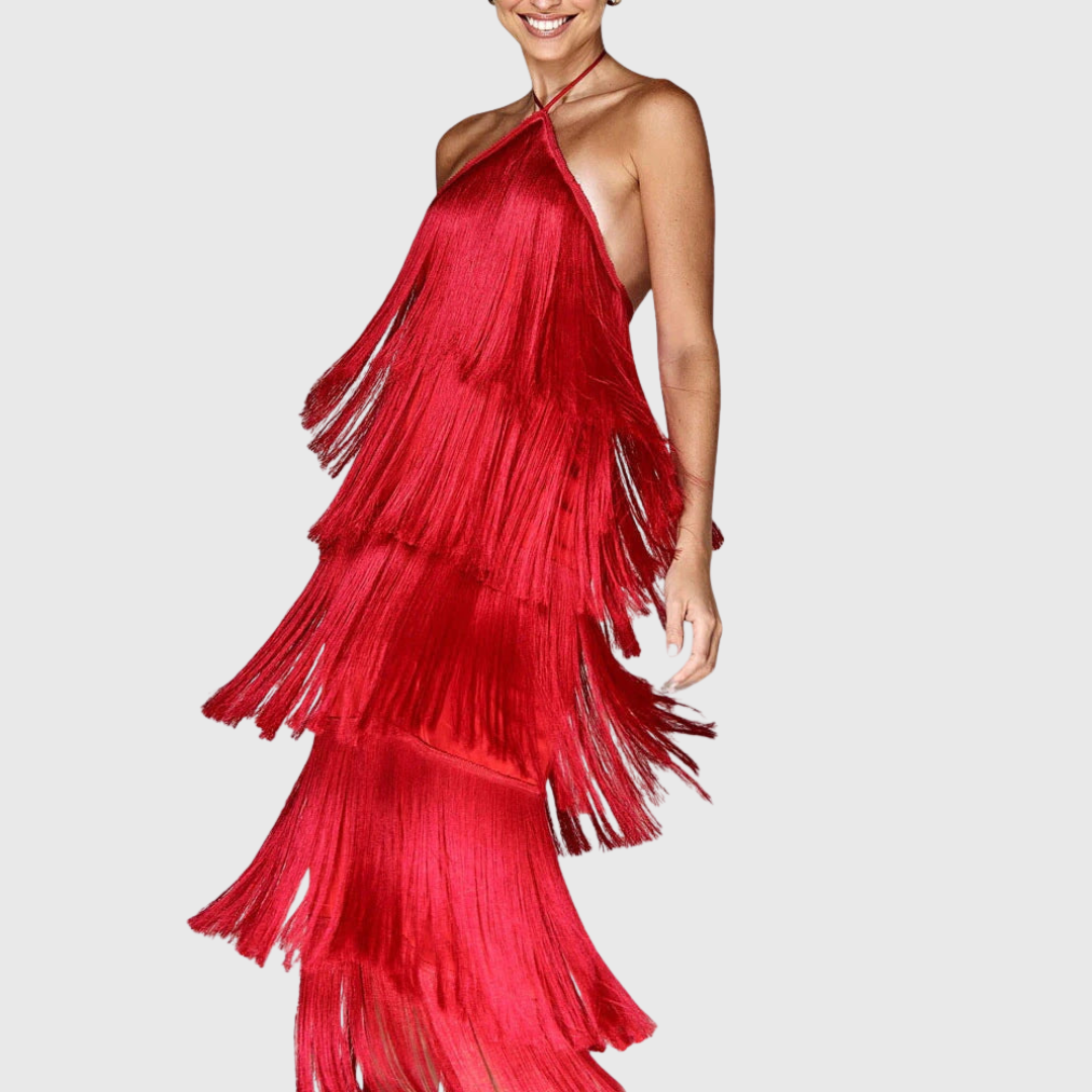 Monique | Fringe Jurk