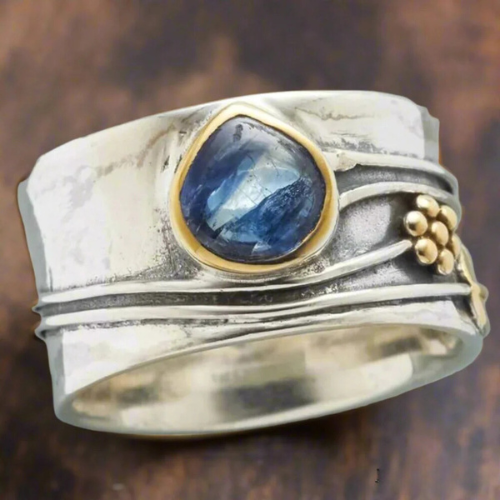 Bree - Meditatie Ring van Boheemse Edelsteen
