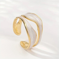 Dröm - Vintage ring in wit goud