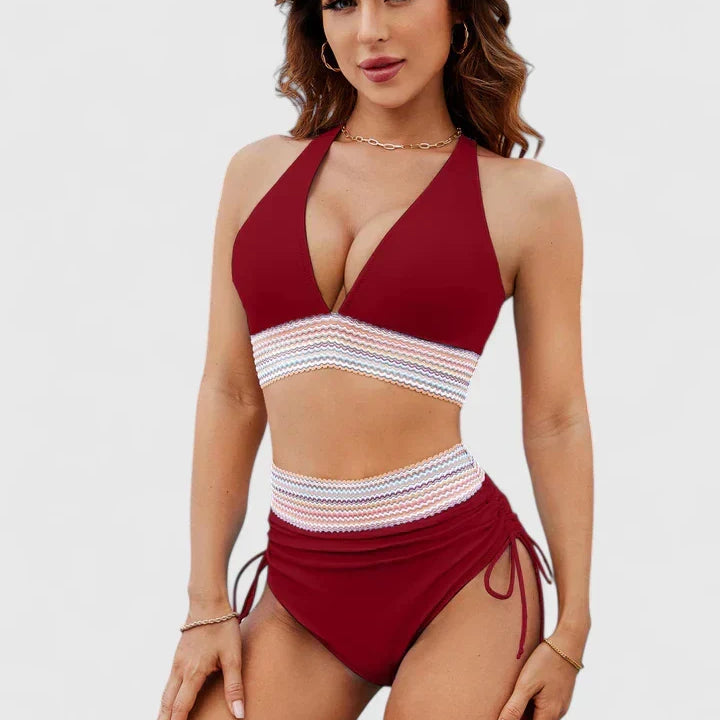 Yara | Elegante Hoge Bikini Set