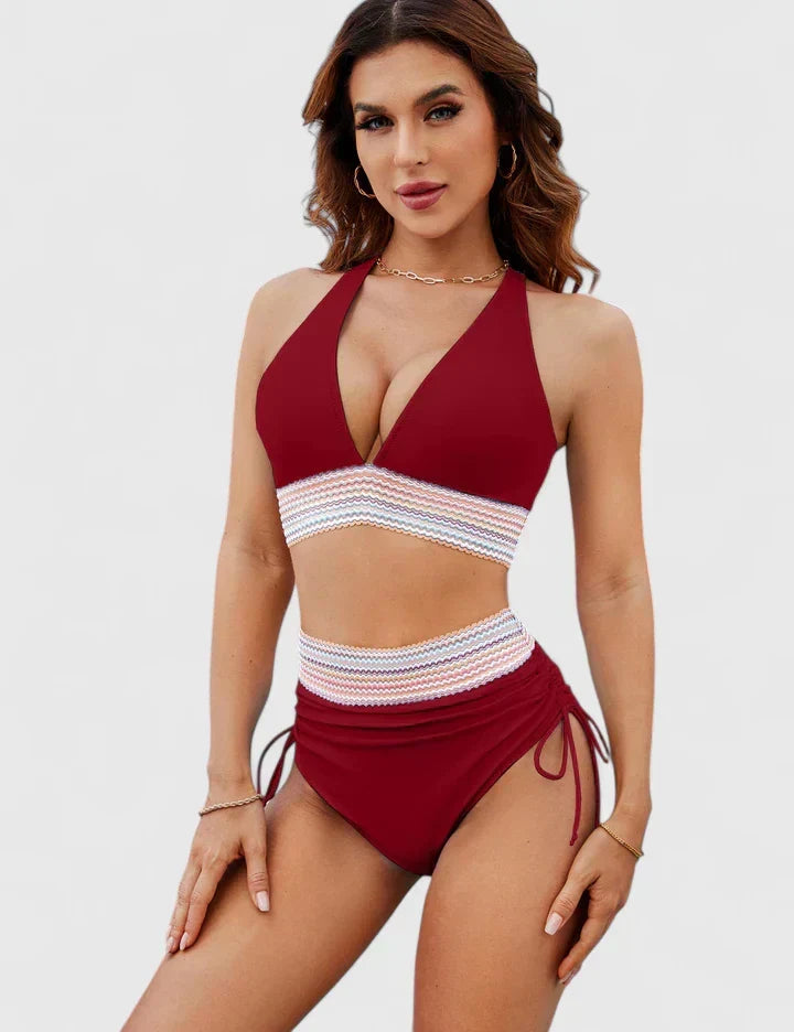 Yara | Elegante Hoge Bikini Set