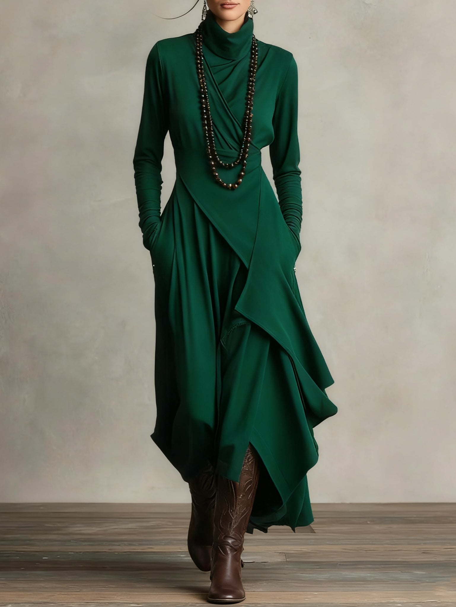 Corinne | Elegante Maxi Jurk