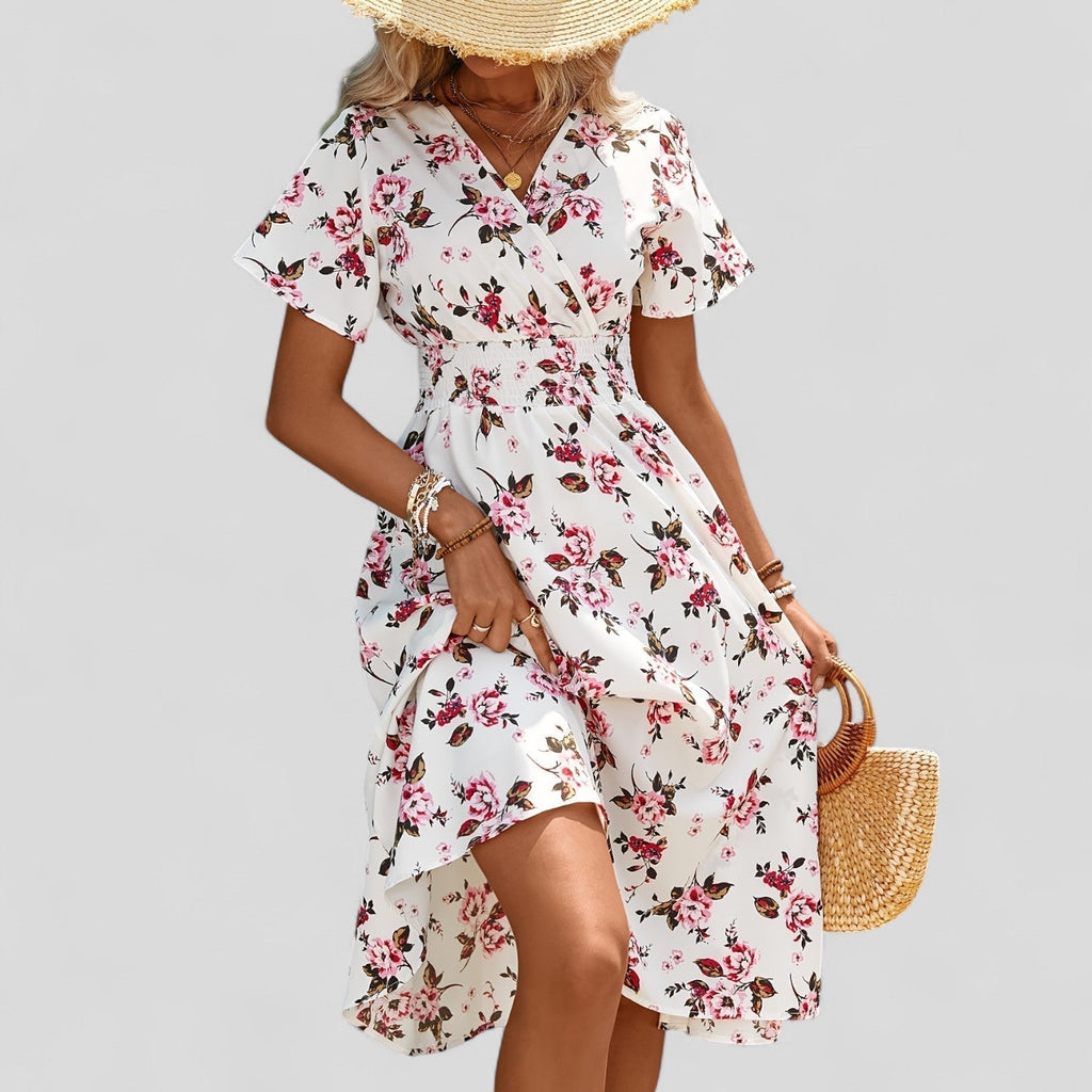 Sif | Comfortabele Midi Zomerjurk