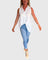 Monique | Mouwloos Top