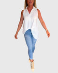 Monique | Mouwloos Top