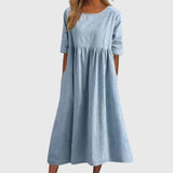 Sandra | Elegante Korte Mouwen Jurk