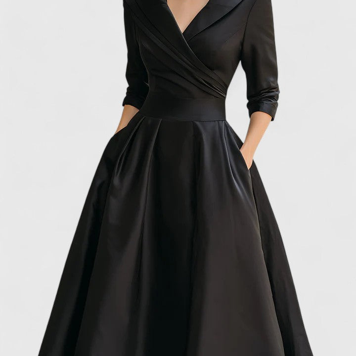Leonore | Elegante Midi Jurk