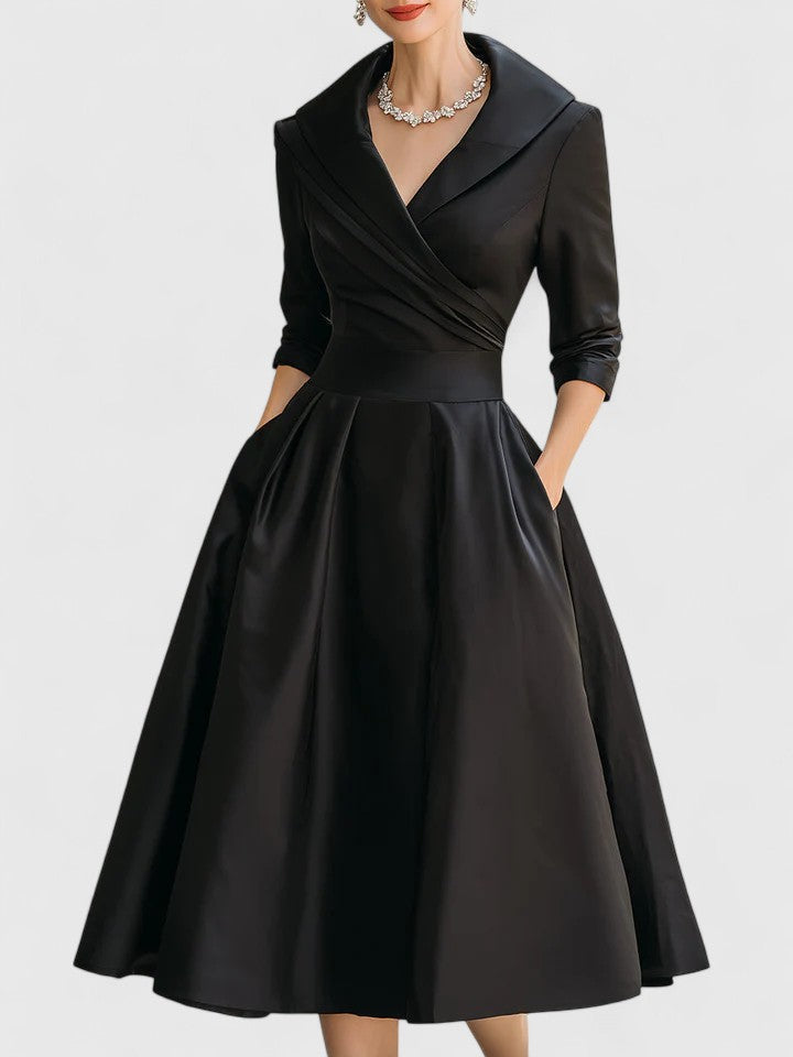 Leonore | Elegante Midi Jurk