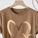 Tineke | Comfortabele Korte Mouwen T-Shirt