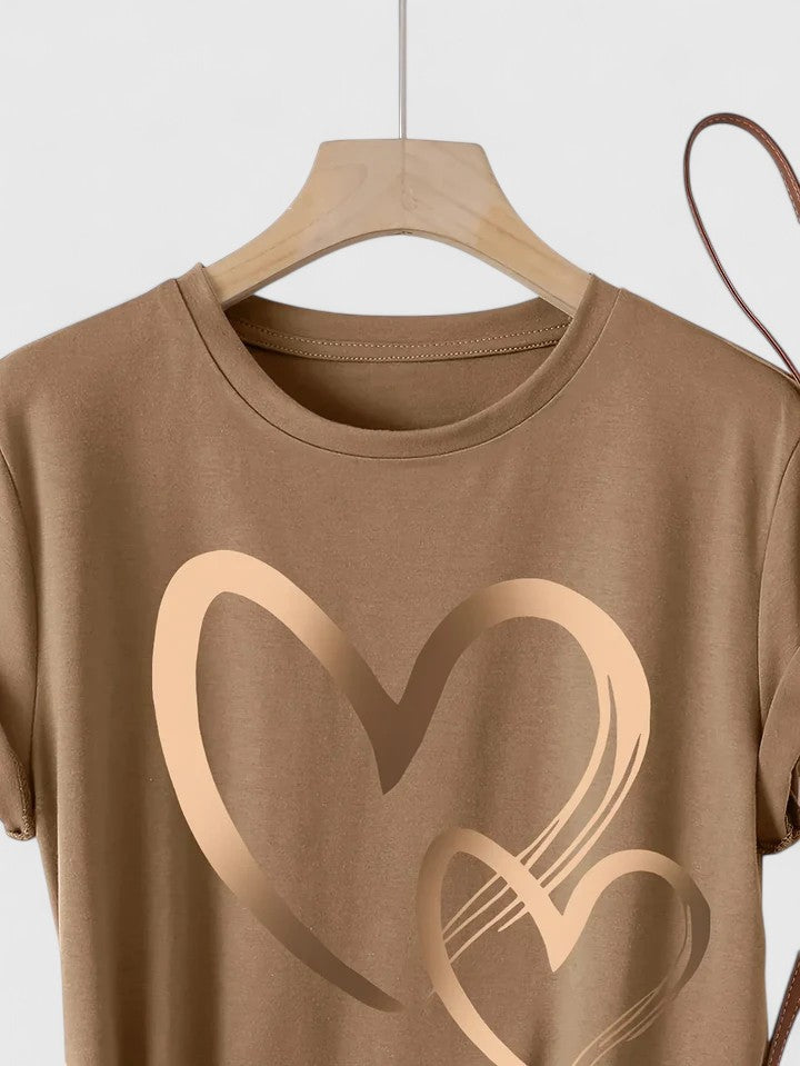 Tineke | Comfortabele Korte Mouwen T-Shirt