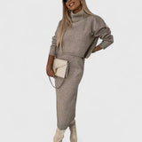 Tine | Elegante Jurk en Coltrui Set