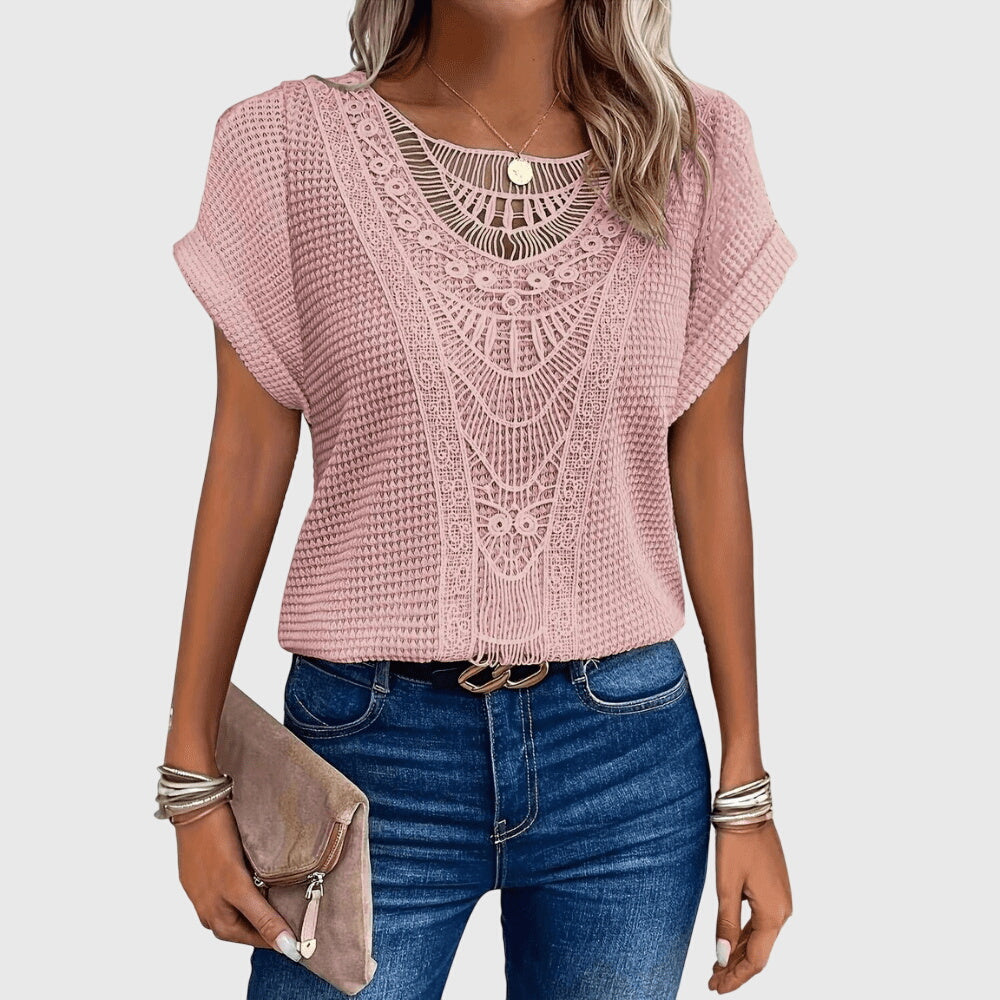Inge | Elegante Blouse in Ibiza-Stijl