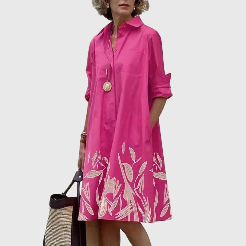 Lieke | Elegante Jurk Met Zakken