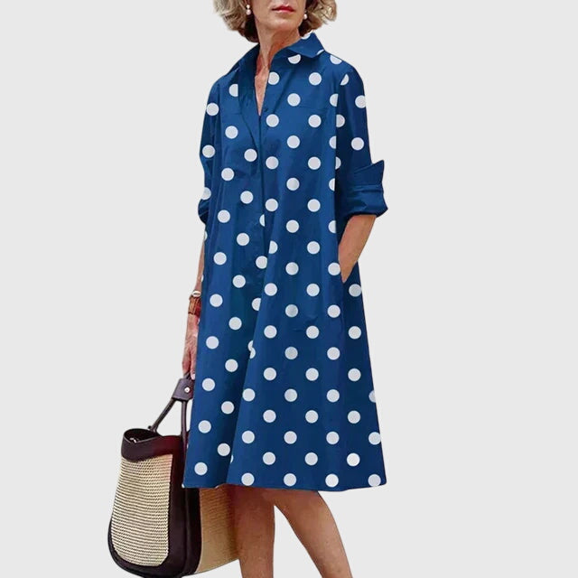 Lieke | Elegante Jurk Met Zakken