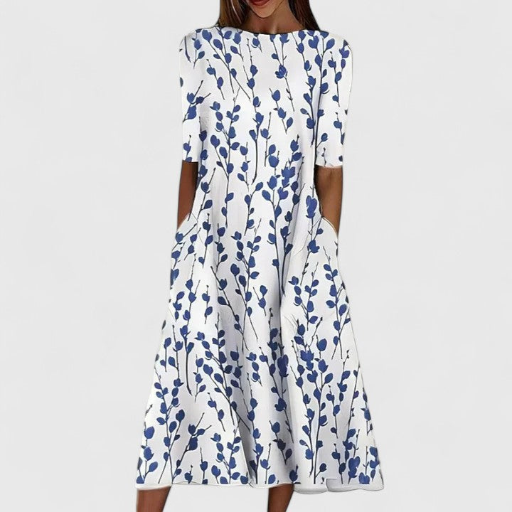 Sarah | Elegante Midi Jurk