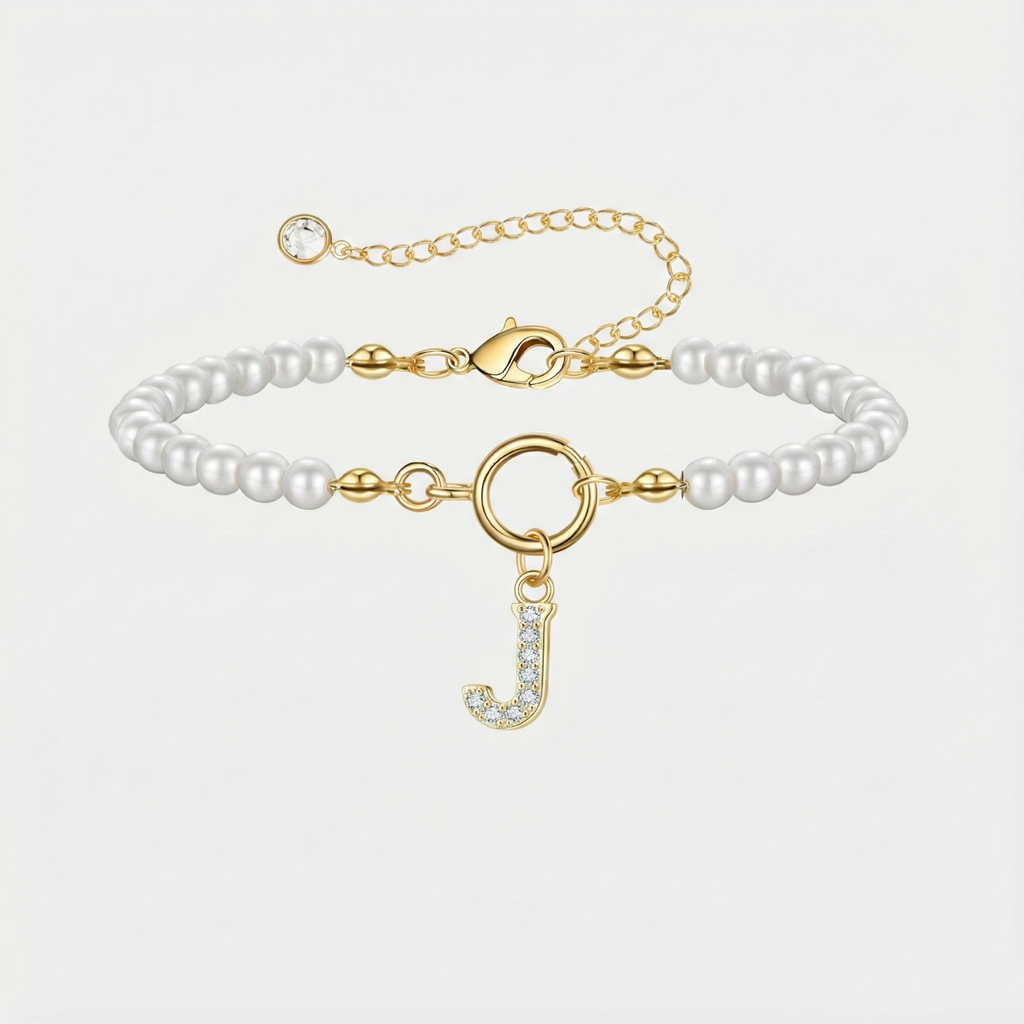 Armbanden met letters Auden Key | Goud