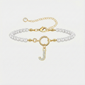 Armbanden met letters Auden Key | Goud