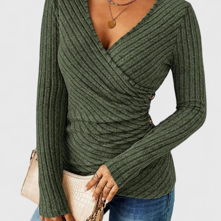 Truus | Elegante Top met Tuck