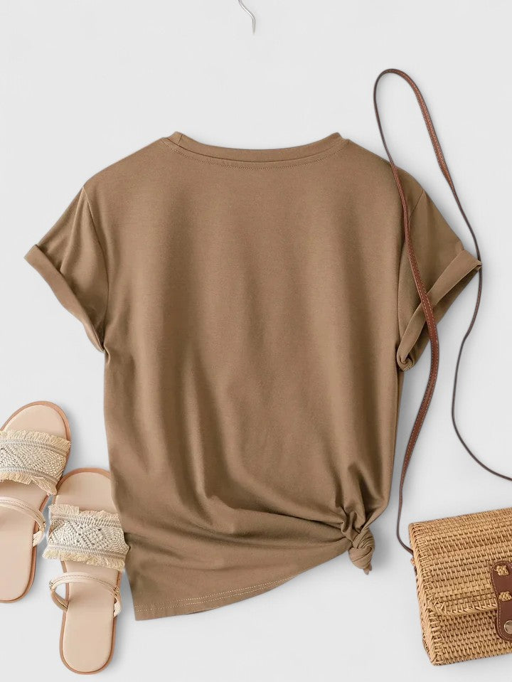 Tineke | Comfortabele Korte Mouwen T-Shirt